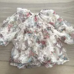 cotoli 花柄チュールドレス