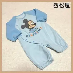 西松屋 ロンパース 50〜60 0ヶ月〜6ヶ月 ベビー服 ミッキー ディズニー