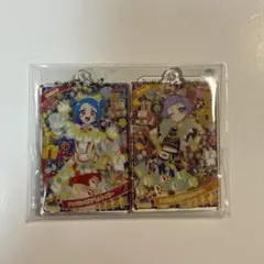 ひみつのアイプリ アクリルカードキーホルダー ビビ　チィ