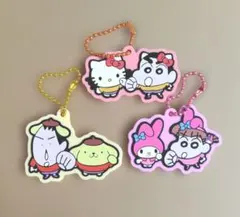 サンリオ クレヨンしんちゃん スペシャルラバーマスコット３個セット
