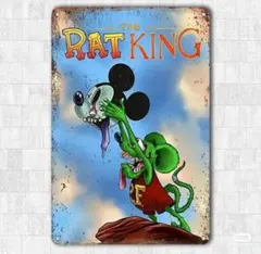 ラットフィンク　ratfinjk エドロス　看板　ヴィンテージ　ミッキー