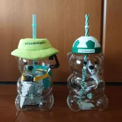 Starbucks ベアリスタ コールドカップ 2個セットのサムネイル