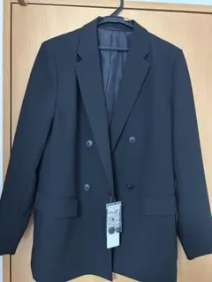 UNIQLO ダブルジャケット ブラック XLのサムネイル