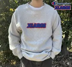 XLARGE チャンピオン リバースウィーブ スウェット トレーナー 刺繍　XL
