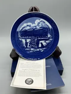 ロイヤルコペンハーゲン　クリスマスプレート　イヤープレート　2004年