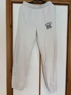 GAP KIDS スウェットパンツ ホワイト ロゴ　160cm