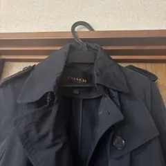 COACH トレンチコート ブラックXS（SからMサイズ相当）