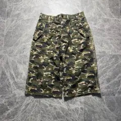 00s 10s PUMA half pants y2k 迷彩　丈長のサムネイル