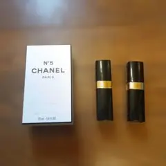 CHANEL N°5 PARFUM 7.5ml 2本セット中身なし　箱付き