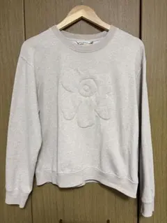 marimekko 花刺繍 スウェット Sサイズ　ウニッコ