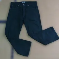 LEVIS リーバイス　後染め501デニム緑 (L29/w34)
