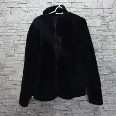 ワークマン＋ ブラック フリースジャケット