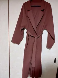 グレイル　grl ロングコート　オレンジ　ブラウン　テラコッタ　　フリーサイズ