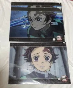 鬼滅の刃 ダイニング お楽しみくじ クリアファイル 竈門炭治郎