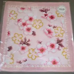 【完売☆未開封】フェイラー ハンカチ☆コイザクラ・ペールピンク