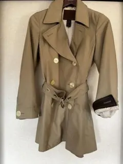 おすすめ！美品coach トレンチコート　◆ハンガー付き！クリーニング済◆