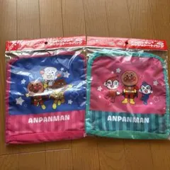 アンパンマンメッシュトートバッグ 2個セット