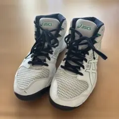 アシックス バスケットシューズ ホワイト　ダンクショット　24.5