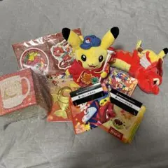 【新品6点】ポケモンセンターヒロシマ　ぬいぐるみ　セット　ピカチュウ　ギャラドス