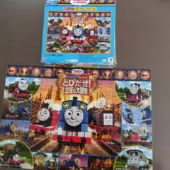 きかんしゃ　トーマス　96ピース　こども　ジグソーパズル　とびだせ！友情の大冒険