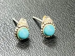 ◆ピアス ヴィンテージ 石付き 925刻印あり◆