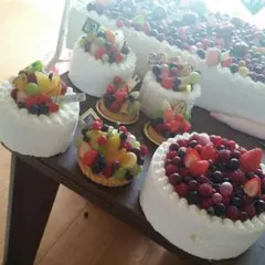 フェイクスイーツ　誕生日ケーキ　welcomeボード　写真立て