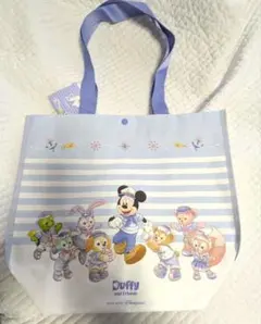 香港ディズニーランド 20周年 エコバッグ Duffy and Frieds