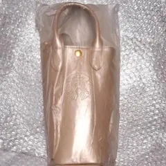 SAKURA2026 ボトルショルダーバッグ メタリックピンクStarbucks