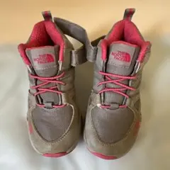 ノースフェイス キッズハイカットスニーカー トレッキングシューズ 17cm