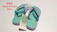 未使用　repipi armario 20cm　ビーチサンダル　ビーサンのサムネイル