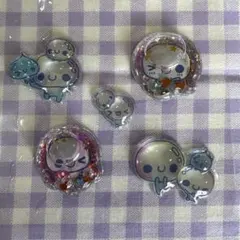 ぷくぷくあわわちゃん 光る プチドロップ • ウォーターシール　おすそ分け