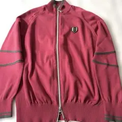 MUNSINGWEAR ローズ レッド ダブルジップ セーター ゴルフ メンズ