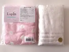 【新品・未使用】フェイスタオル 2枚セット（今治タオル ＆ マイクロファイバー）