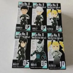怪獣８号　ワールドコレクタブルフィギュア　６点セット