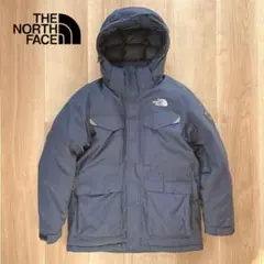k222 ノースフェイス　ダウンジャケット　ミドル丈　マクマード　ネイビー　M