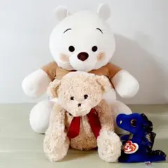 プーさん　くま　Beanie Boo's Saffire　ぬいぐるみ　3点