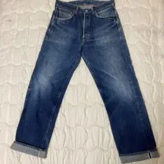 リーバイス　50s 501XX 赤耳　ビッグE ヒゲ　蜂の巣　シンチバック