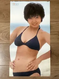 ★榊原郁恵ビキニ水着両面ポスター昭和★のサムネイル
