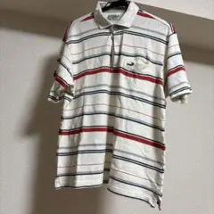 CROCODILE ポロシャツ マルチボーダー メンズのサムネイル