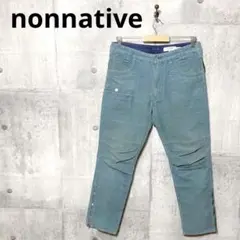 nonnative ノンネイティブ メンズ テーパードコーデュロイパンツ 1