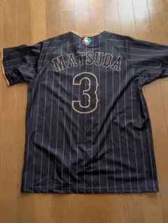 ミズノ WBC 日本代表 ユニフォーム ビジター 2017年 Oサイズ 松田宣浩