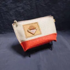 本革ポーチ M 財布 レザークラフト ハンドメイド