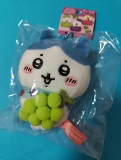 ちいかわ　山梨限定　ハチワレ　ぶどう　ぬいぐるみ　キーチェーン　ご当地