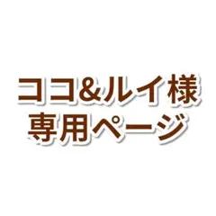 2026年最新】るい様専用ページの人気アイテム - メルカリ