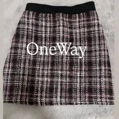 ツイード チェック柄タイト ミニスカート