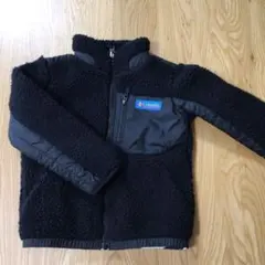 Columbia 黒 リバーシブル　ジップアップジャケット（XXS）