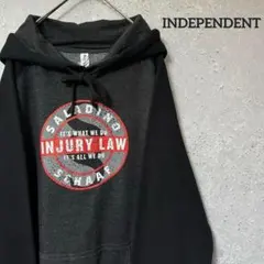 INDEPENDENT インデペンデント パーカー 弁護士 ゆるダボ L
