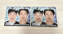 ジャルジャル QUEENEYES JACK ステッカー2枚セット シール