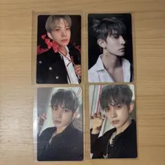 enhypen トレカ　ヒスン　dark blood 4枚セット