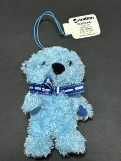 a-nation Blue Teddy ぬいぐるみ 約15cm